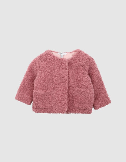 Bébé by Minihaha Pink Piper Teddy Jacket