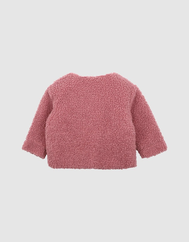 Bébé by Minihaha Pink Piper Teddy Jacket