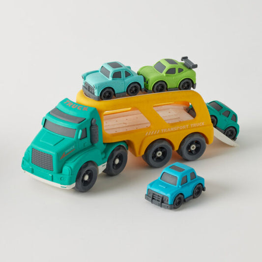 Jiggle & Giggle Bioplastic Vehicle Carrier Cars