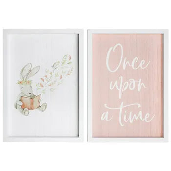 Lavida Set of 2 “Once Upon A Time” Framed Wall Art