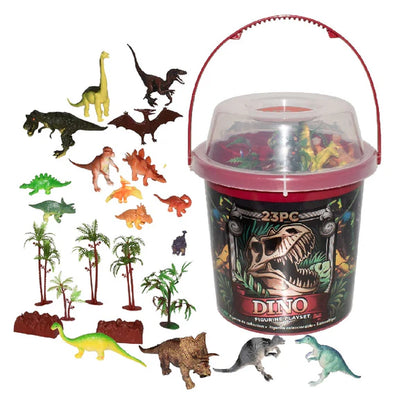 Wild Republic Adventure 36 Piece Bucket Set Dinosaurs