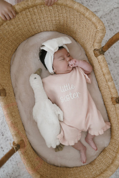 Blossom & Pear 'Little Sister' Playsuit Pink Lemonade