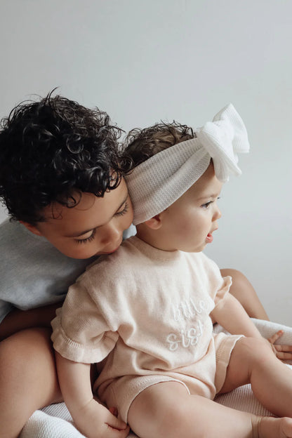 Blossom & Pear 'Little Sister' Playsuit Pink Lemonade