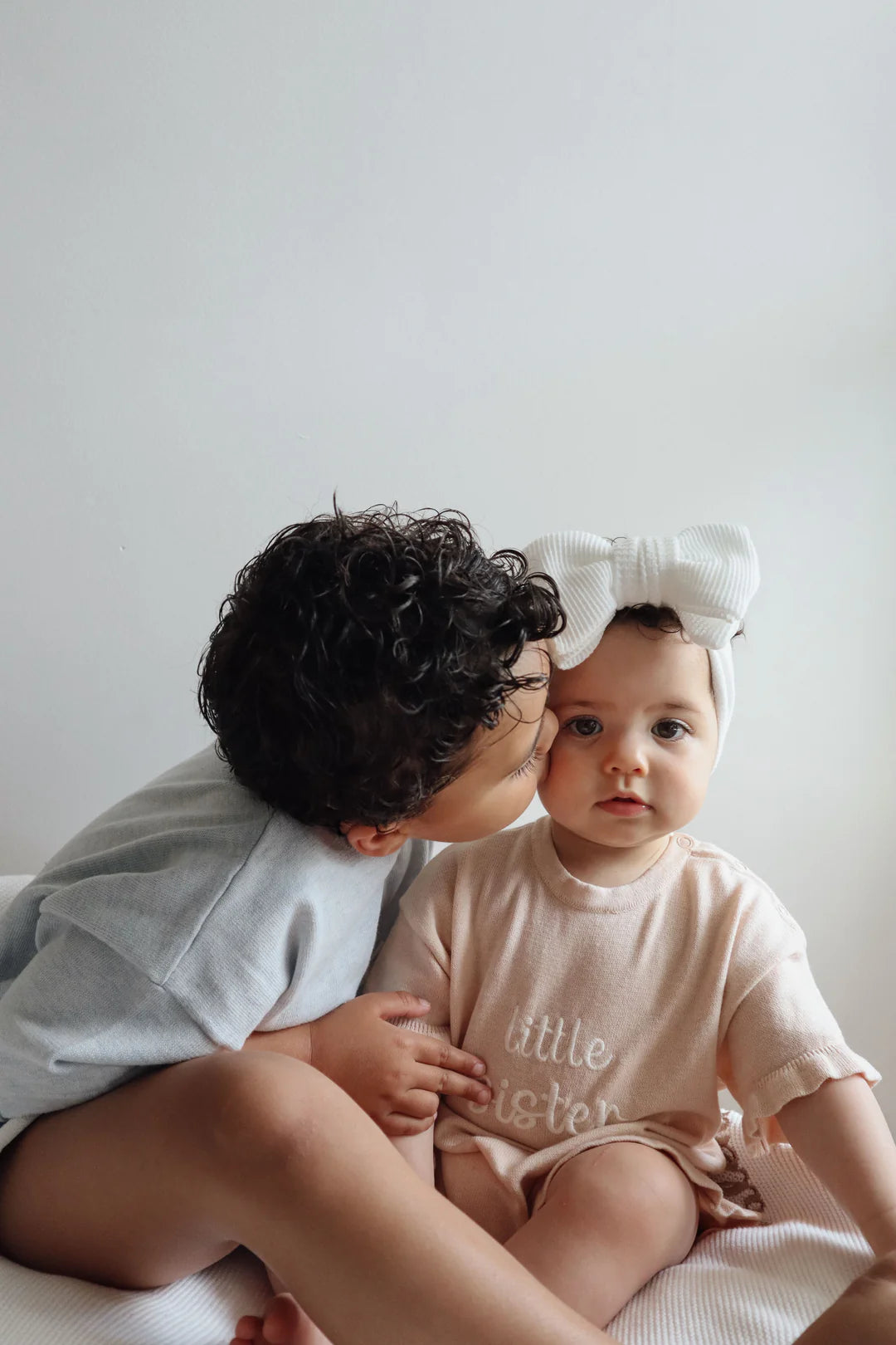 Blossom & Pear 'Little Sister' Playsuit Pink Lemonade