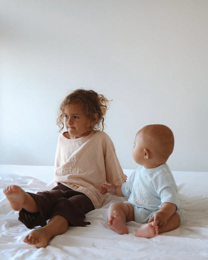 Blossom & Pear 'Big Sister' Tee Pink Lemonade