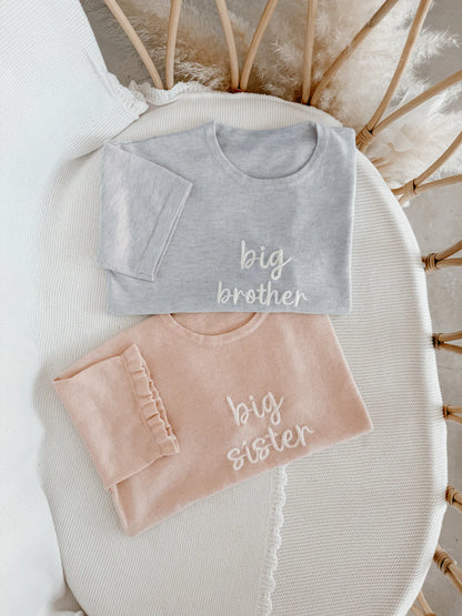Blossom & Pear 'Big Sister' Tee Pink Lemonade