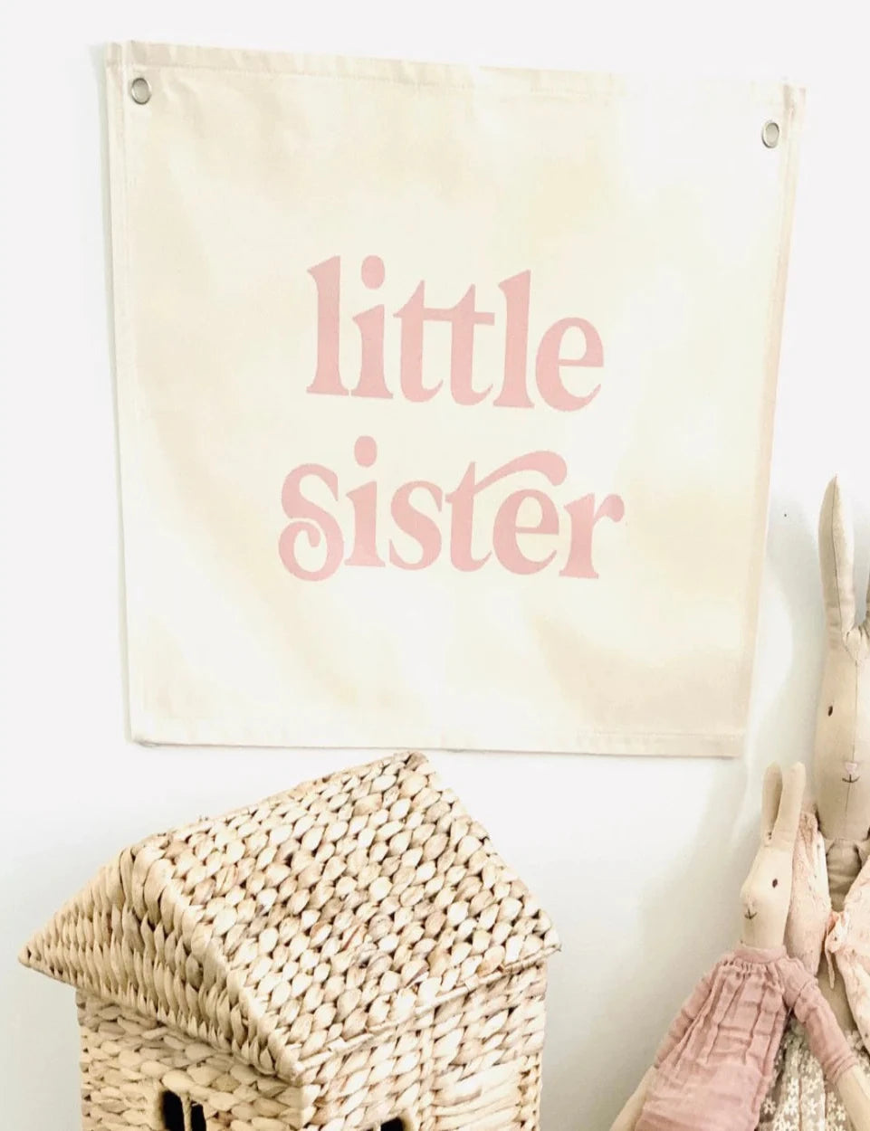 Little Nordic Sol ‘Little Sister’ Wall Banner