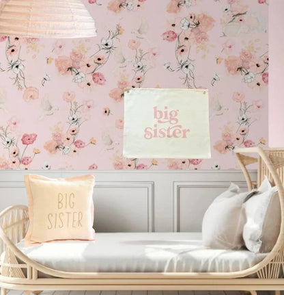 Little Nordic Sol ‘Big Sister’ Wall Banner