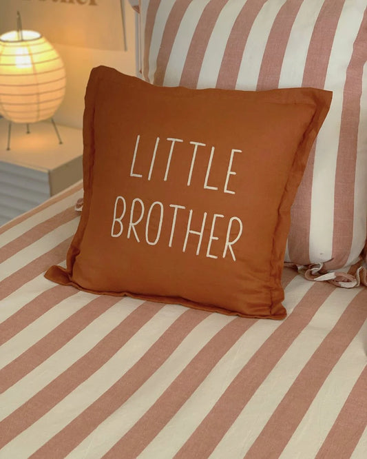Little Nordic Sol ‘Little Brother’ Linen Cushion with Insert