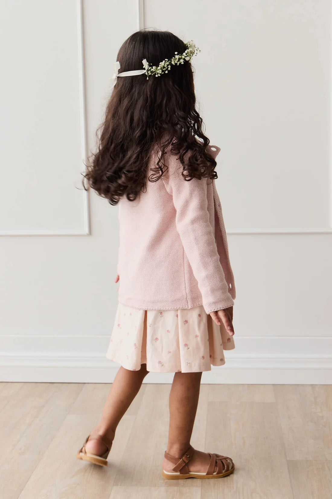 Jamie Kay Aude Cardigan Dainty Pink Marle