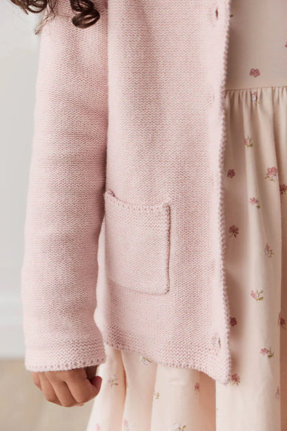 Jamie Kay Aude Cardigan Dainty Pink Marle