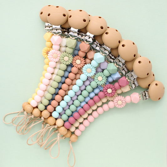 Nature Bubz Daisy Dummy Chain Clip