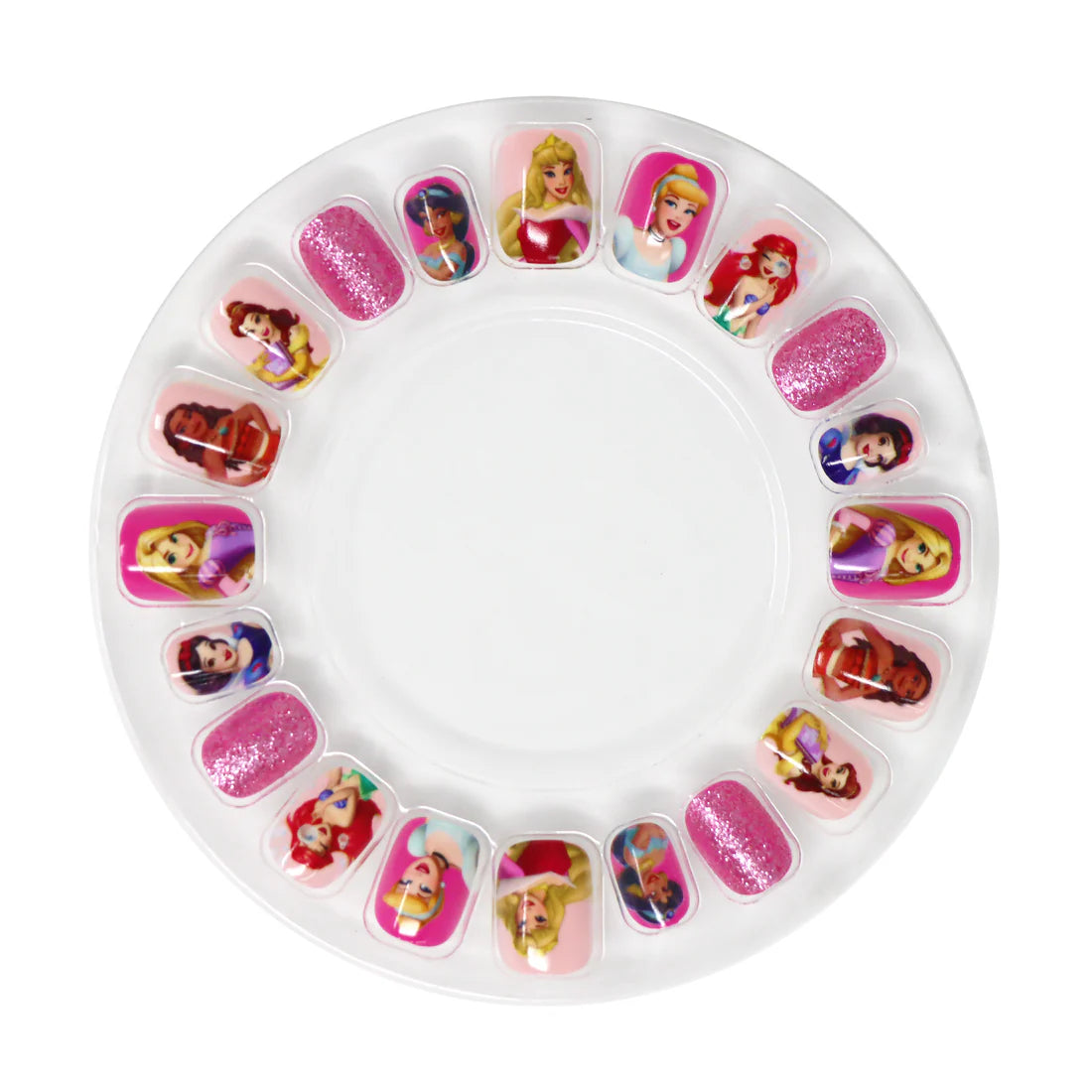 Pink Poppy Disney Princess Press On Nails