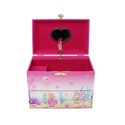 Pink Poppy Mermazing Mermaid Musical Jewellery Box Medium