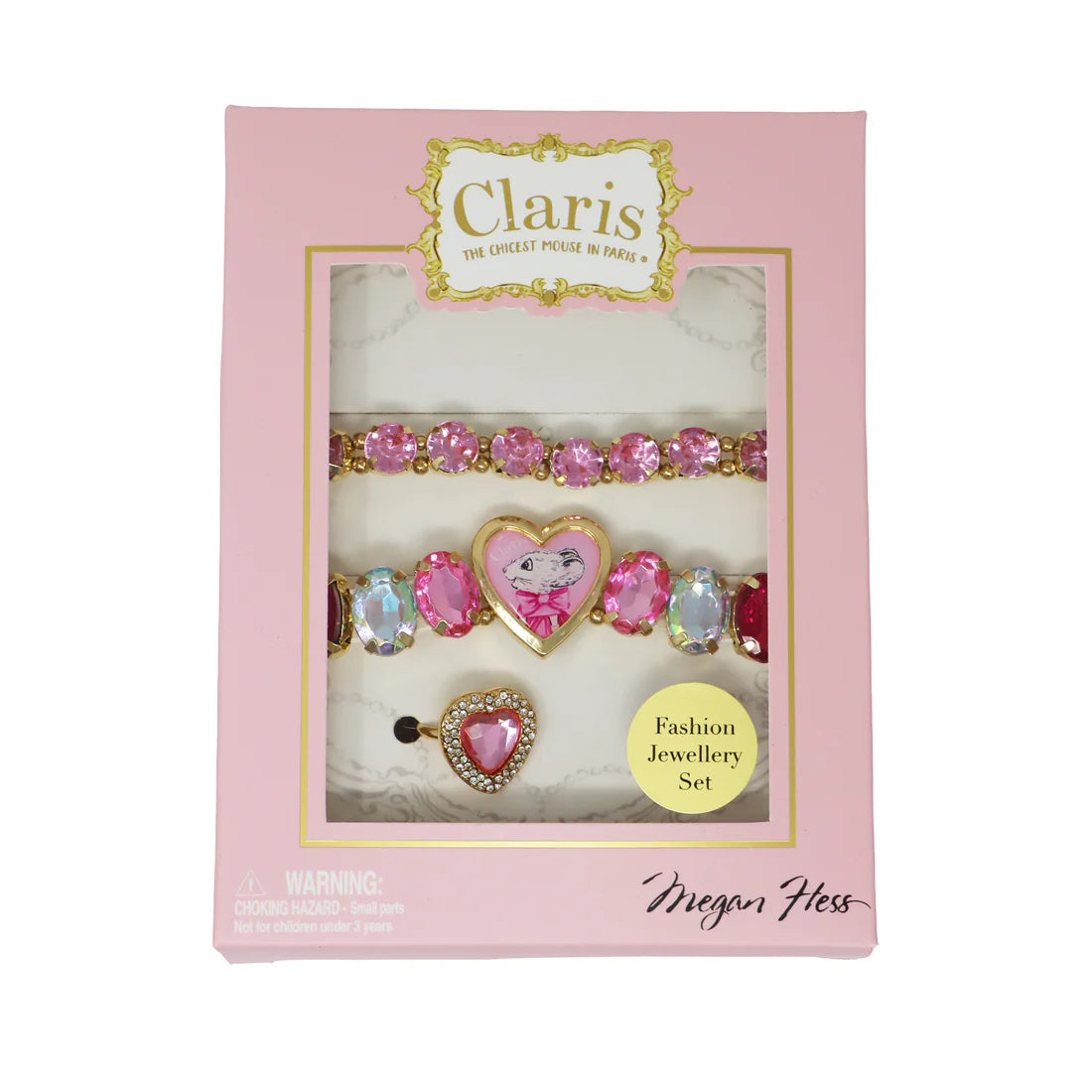 Claris the Chicest Mouse in Paris Jewellery Gift Set