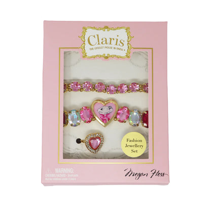 Claris the Chicest Mouse in Paris Jewellery Gift Set