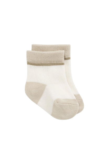 Jamie Kay Weekend Socks Cloud/Biscuit