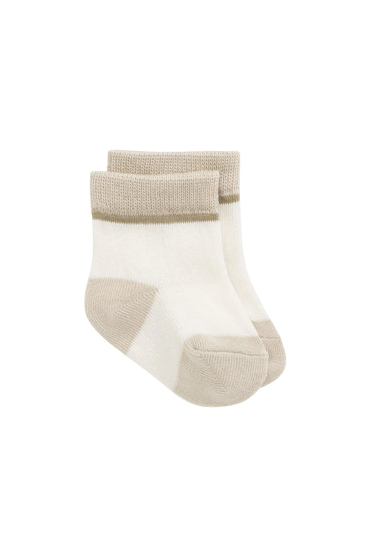 Jamie Kay Weekend Socks Cloud/Biscuit