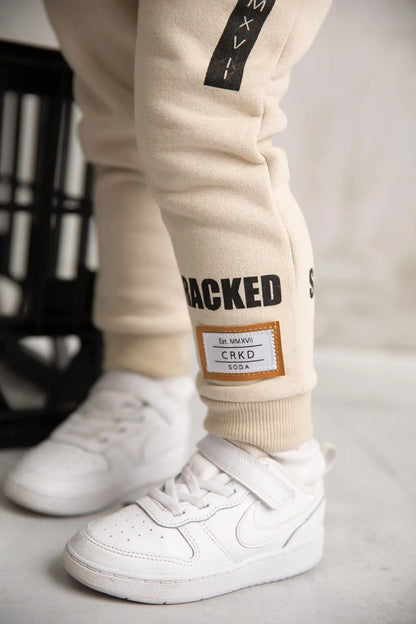 Cracked Soda Onyx Trackpants Oat