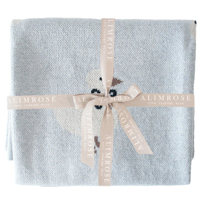 Alimrose Duck Baby Blanket Blue