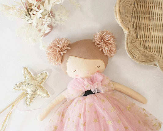 Alimrose Halle Ballerina Doll Fair & Strawberry Blonde