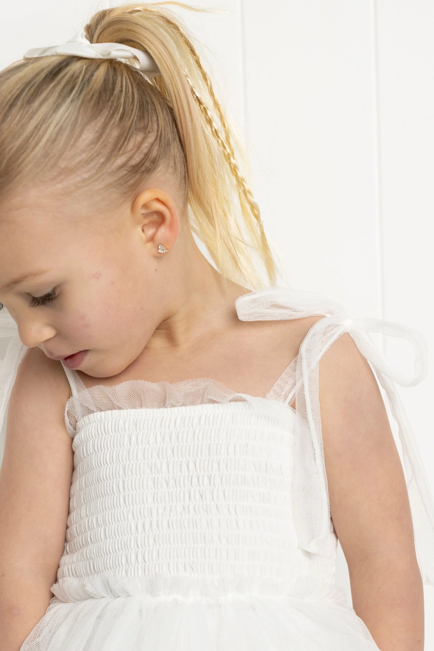 Cracked Soda Talia Tulle Tutu Dress White