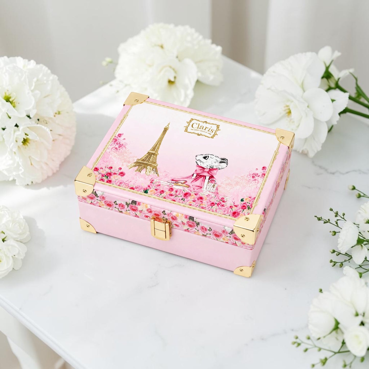 Claris The Chicest Mouse in Paris Luxury Musical Jewellery Box