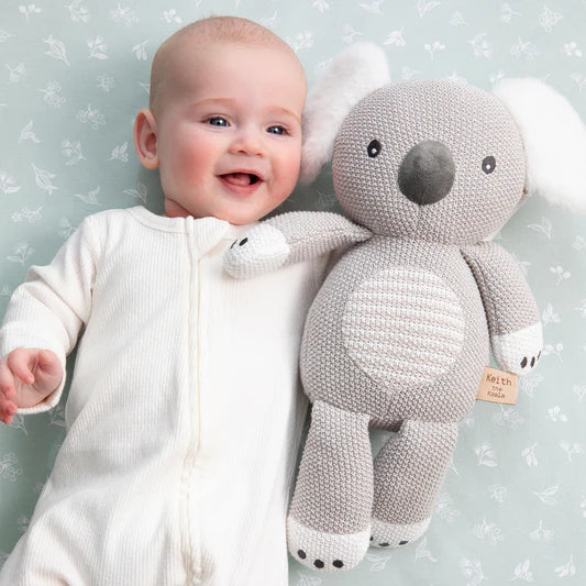 Living Textiles Australiana Knitted Toy Keith the Koala