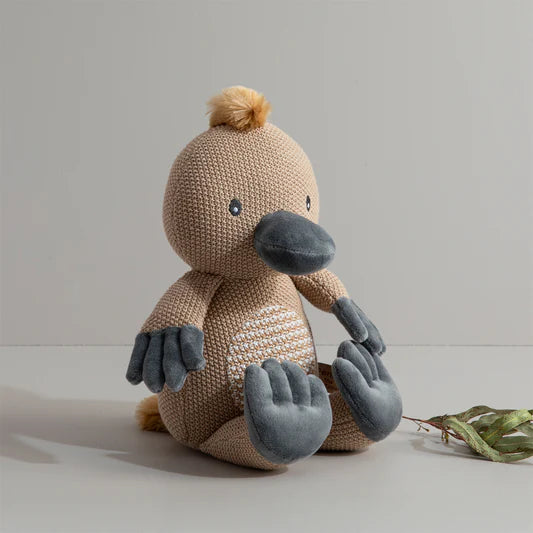 Living Textiles Australiana Knitted Toy Penny the
Platypus