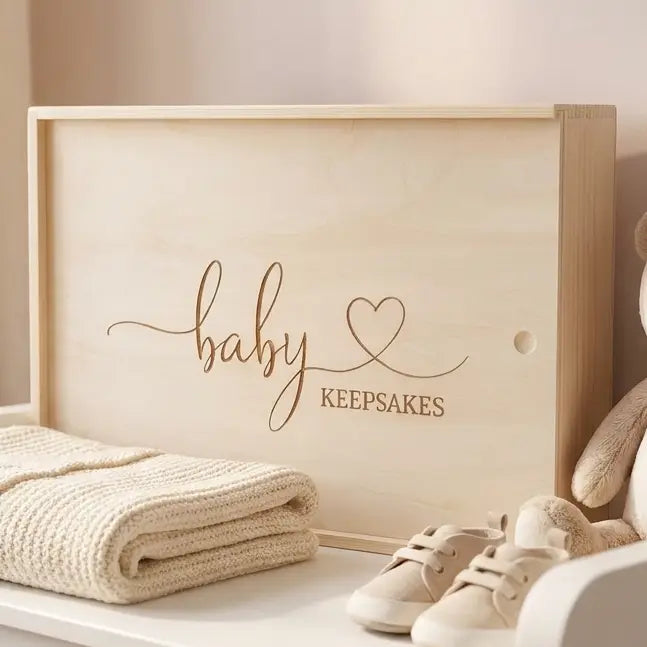 Timber Tinkers Baby Keepsake Box