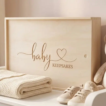 Timber Tinkers Baby Keepsake Box
