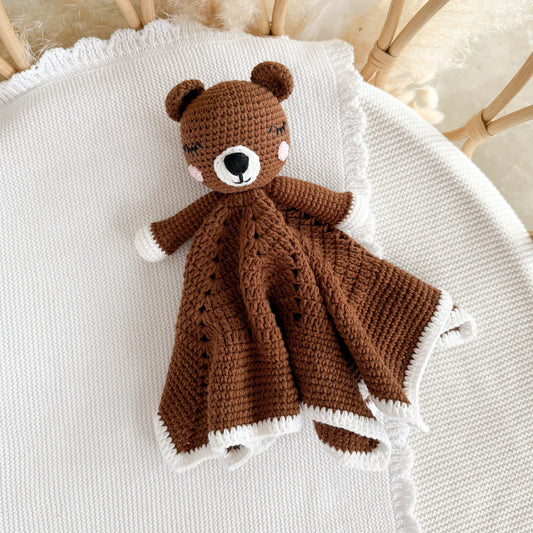 Blossom & Pear Charlie Bear Heirloom Crochet Lovey Comforter