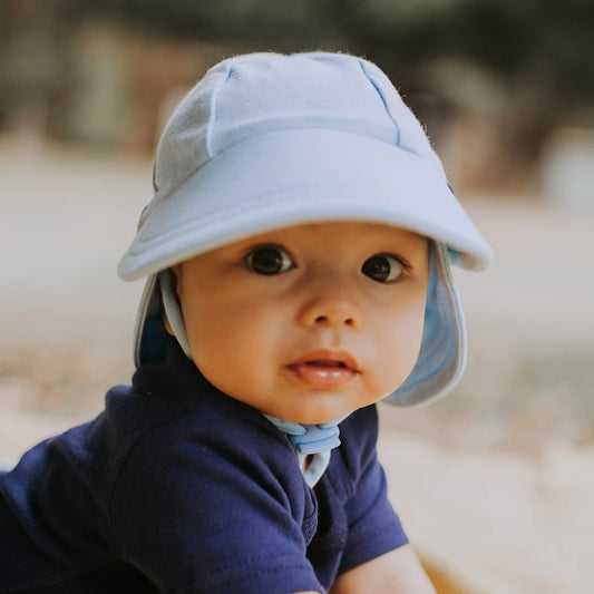 Bedhead Hats Legionnaire Hat with Strap Baby Blue