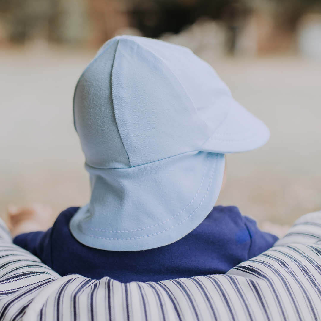 Bedhead Hats Legionnaire Hat with Strap Baby Blue