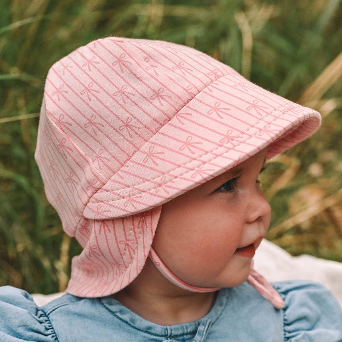 Bedhead Hats Legionnaire Flap Sun Hat Ballerina
