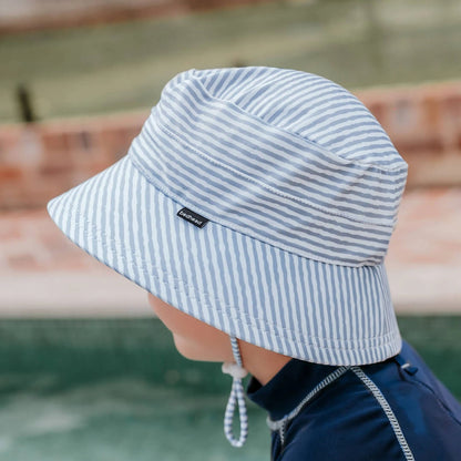 Bedhead Hats Classic Swim Bucket Beach Hat Stevie Stripe
