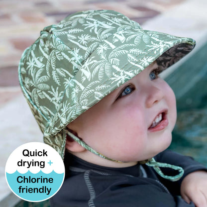 Bedhead Hats Swim Legionnaire Flap Beach Hat Oasis