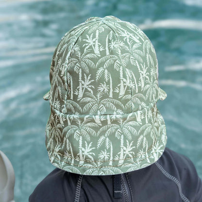 Bedhead Hats Swim Legionnaire Flap Beach Hat Oasis