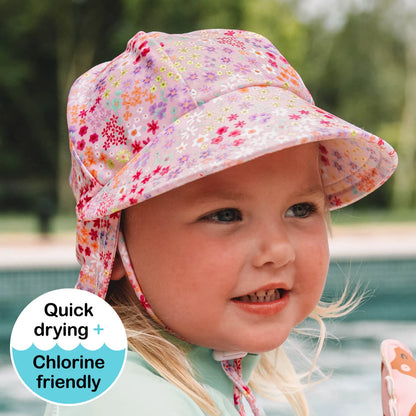 Bedhead Hats Swim Legionnaire Flap Beach Hat Isla