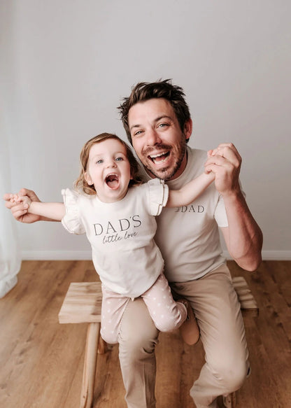 Bencer & Hazelnut Dad’s Little Love Bodysuit/Tee