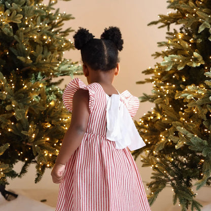 Blossom & Pear Candy Stripe Dress PRE-ORDER