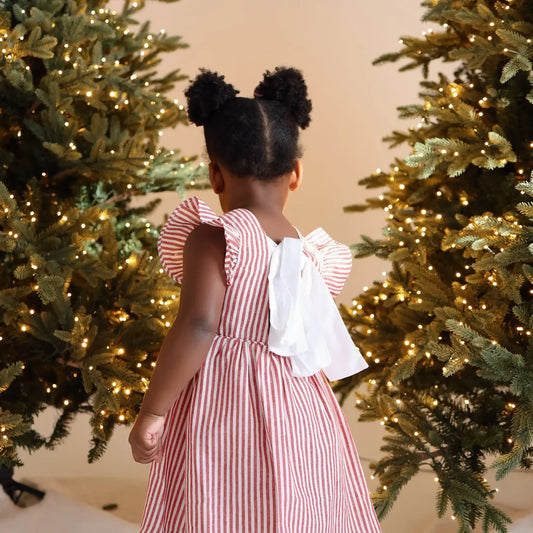 Blossom & Pear Candy Stripe Dress
