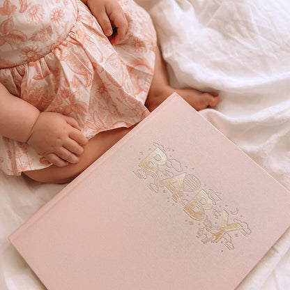 Fox & Follow Baby Book Rose Pink