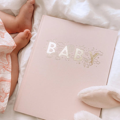 Fox & Follow Baby Book Rose Pink