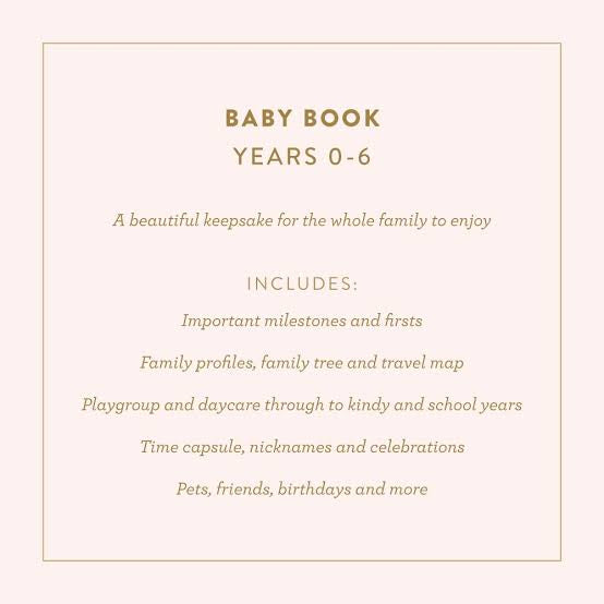 Fox & Follow Baby Book Rose Pink