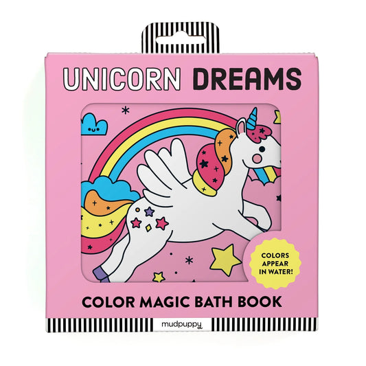 Mudpuppy Unicorns Colour Change Magic Bath Book