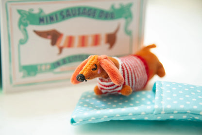Rex London Mini Sausage Dog in Little House