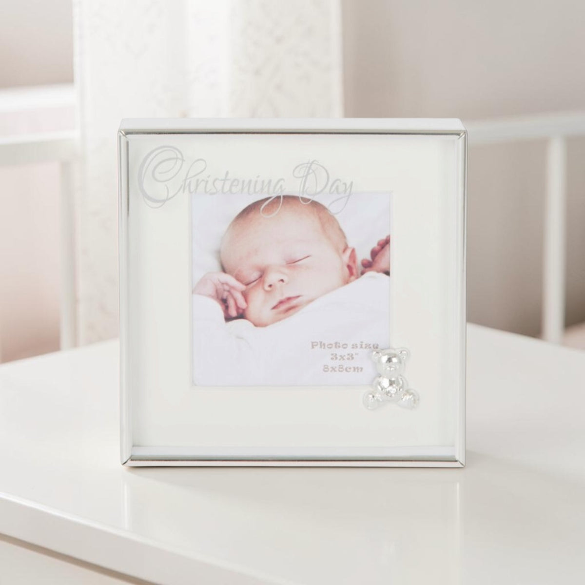 Russell Collection Christening Day Square Photo Frame