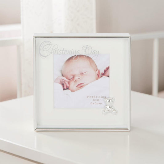 Russell Collection Christening Day Square Photo Frame