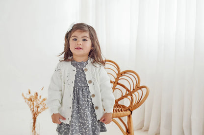 Aster & Oak Mia Floral Ruffle Dress